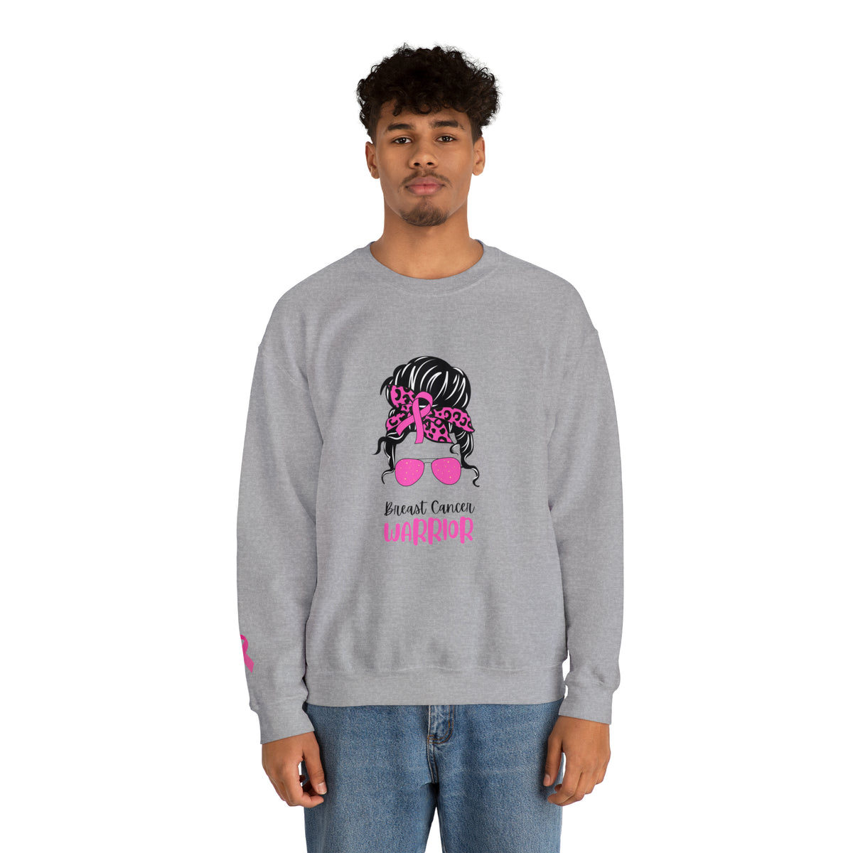 Breast Cancer Warrior Sweatshirt