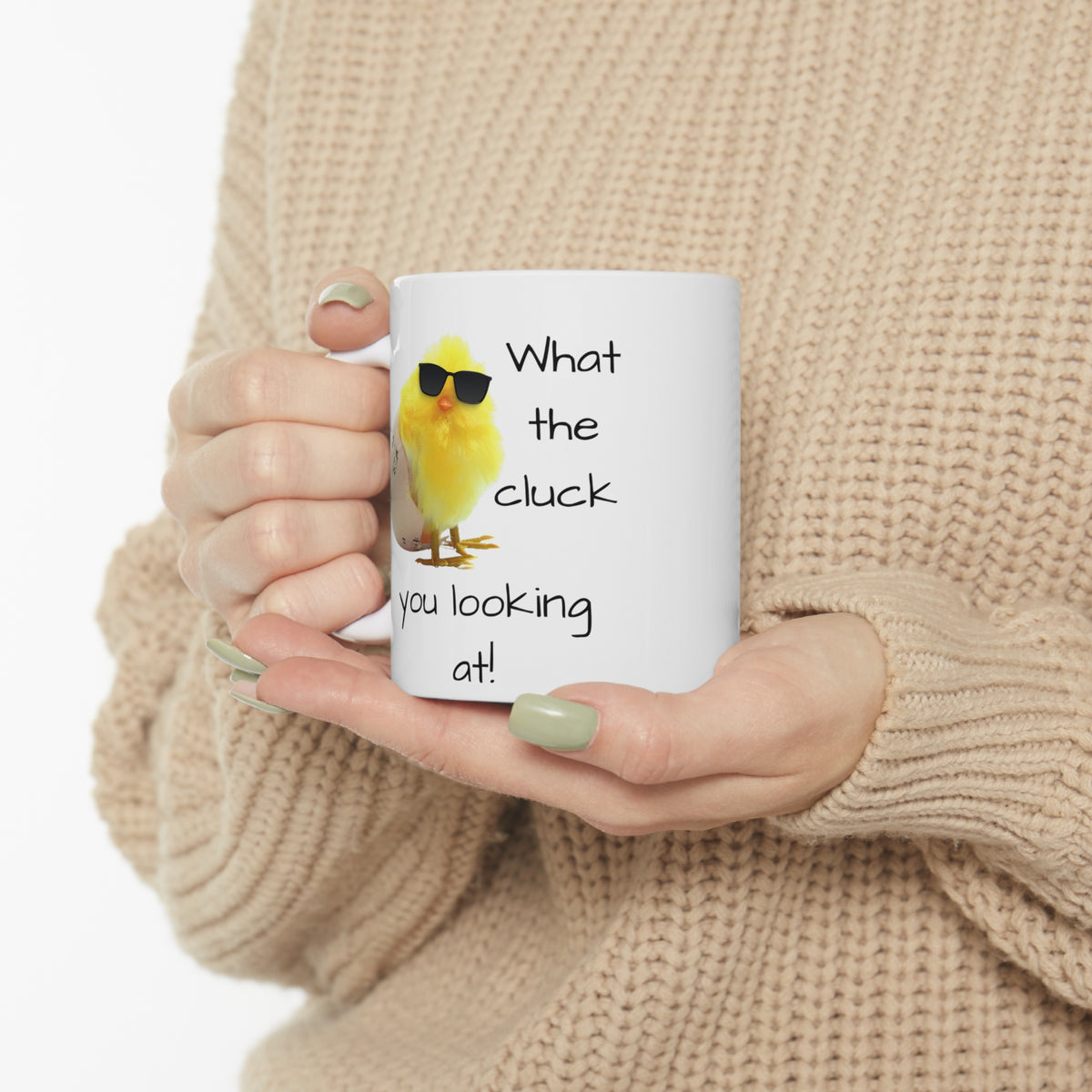 Cluck! Ceramic Mug 11oz