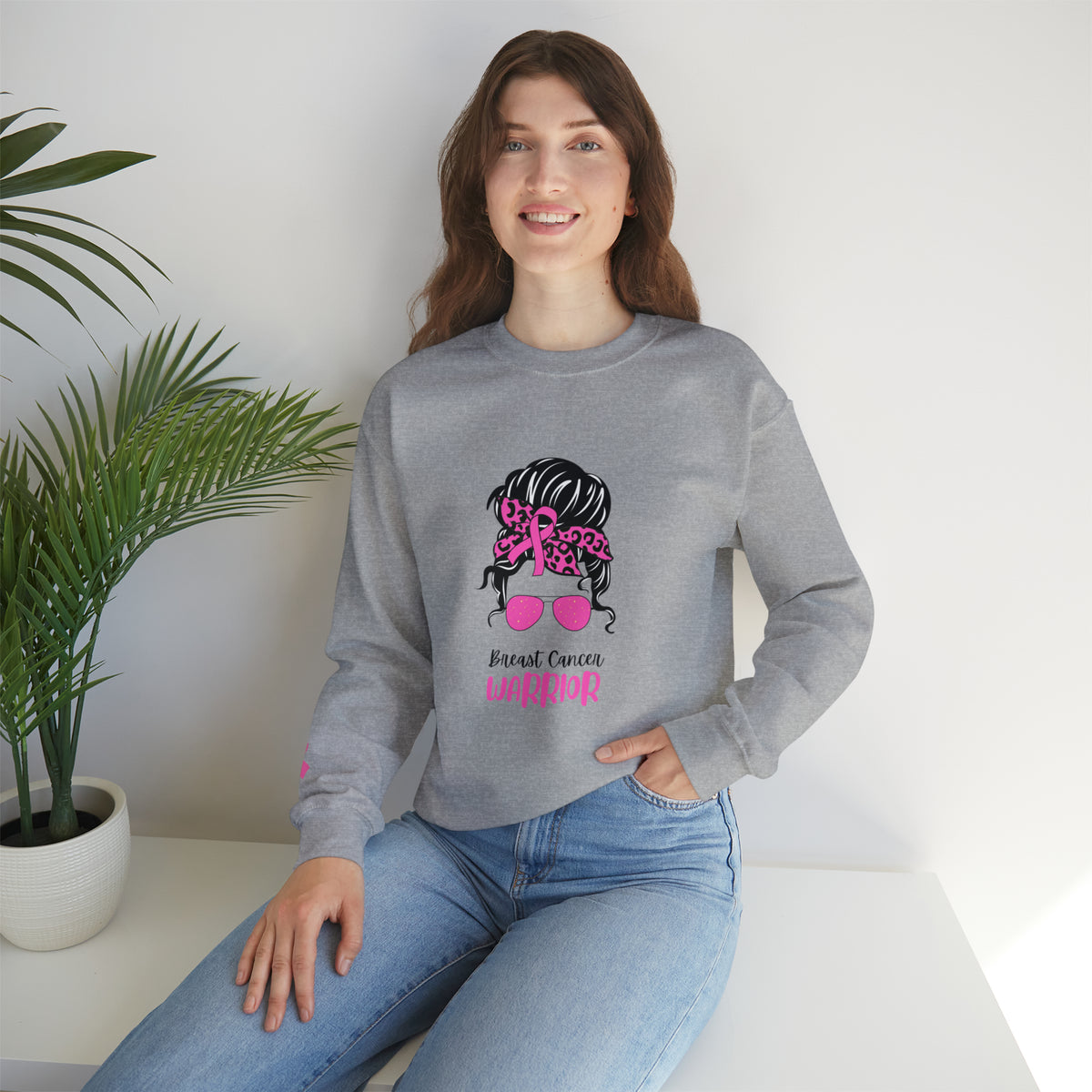 Breast Cancer Warrior Sweatshirt
