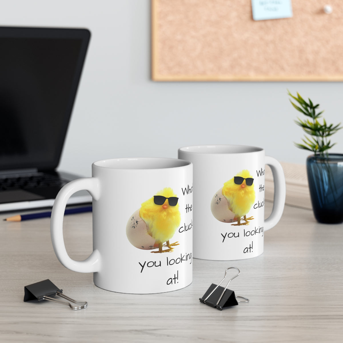 Cluck! Ceramic Mug 11oz