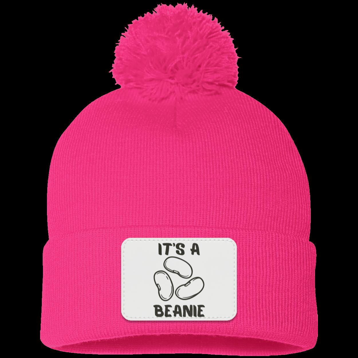 It's Beanie Pom Pom Knit Cap