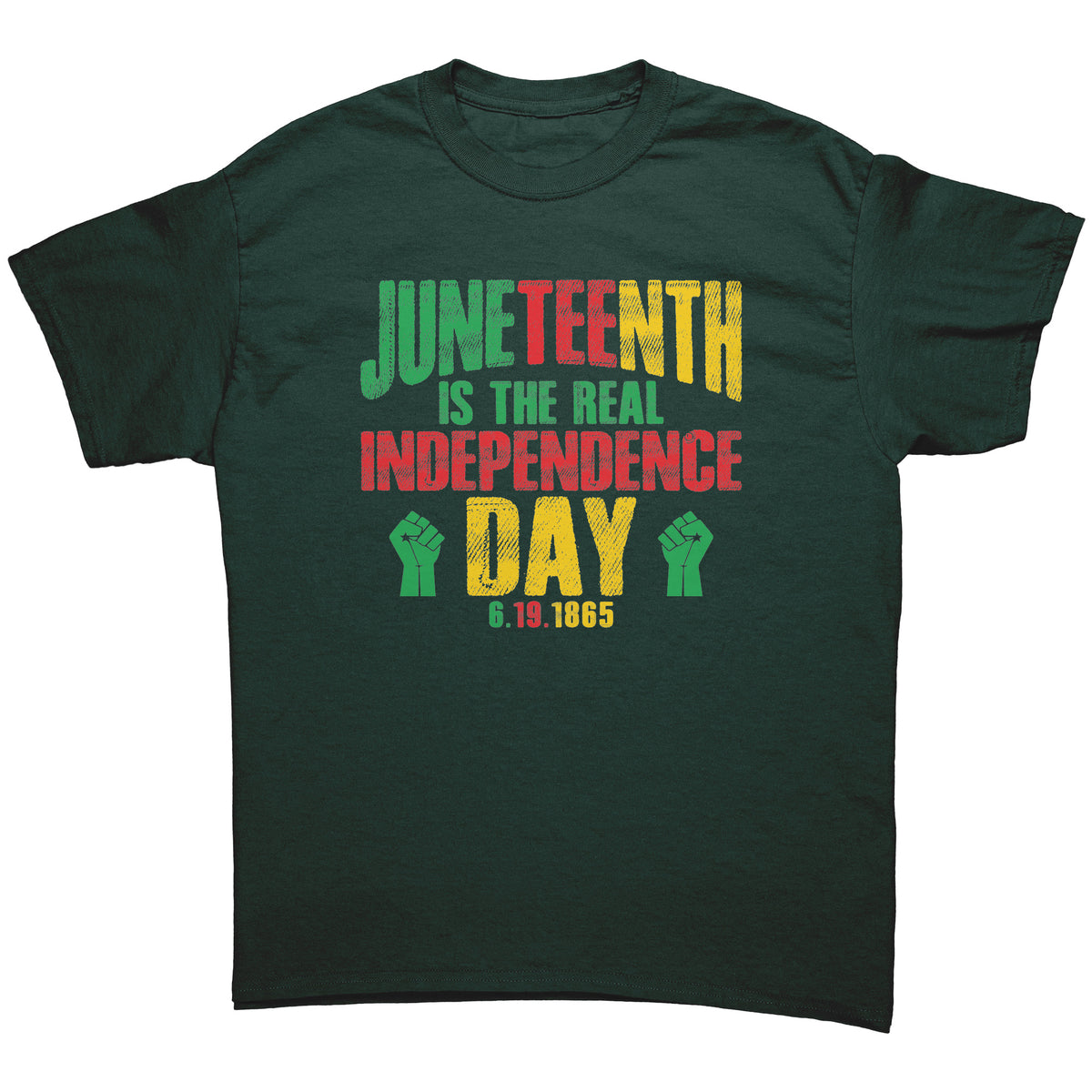 Juneteenth "Real Independence Day" T-Shirt