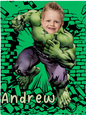 Personalized Kids Hero Blanket