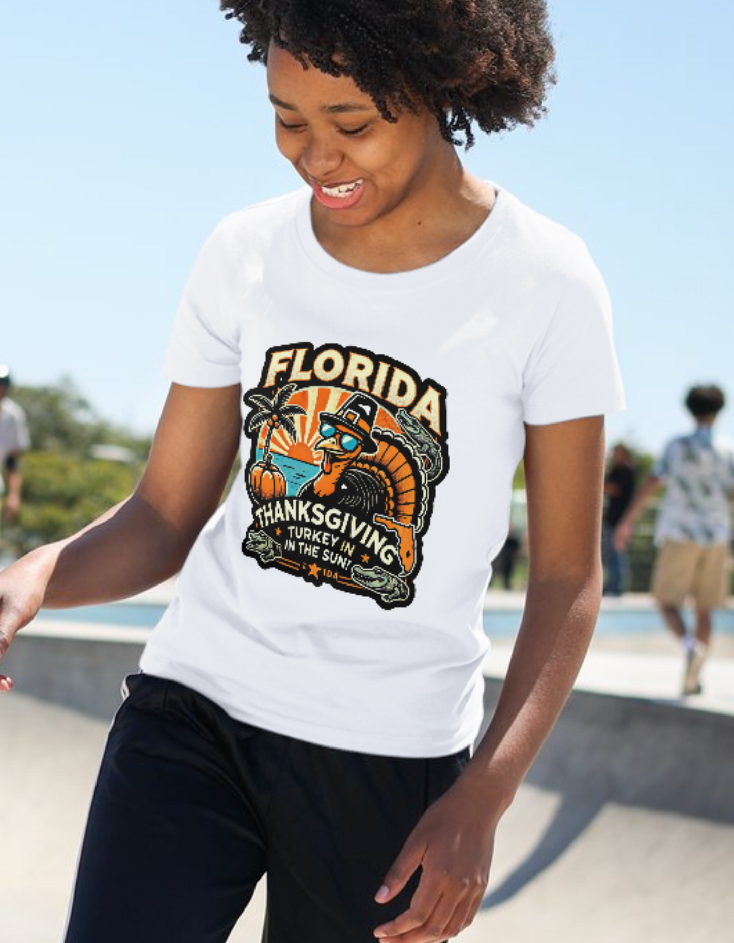 π Florida Thanksgiving - Turkey in the Sun! π΄ Digital Design