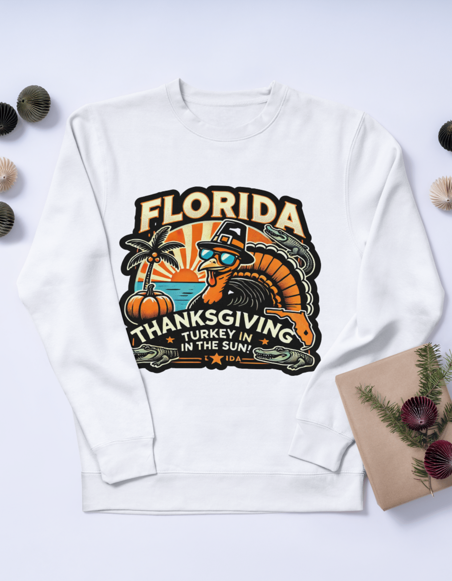 π Florida Thanksgiving - Turkey in the Sun! π΄ Digital Design