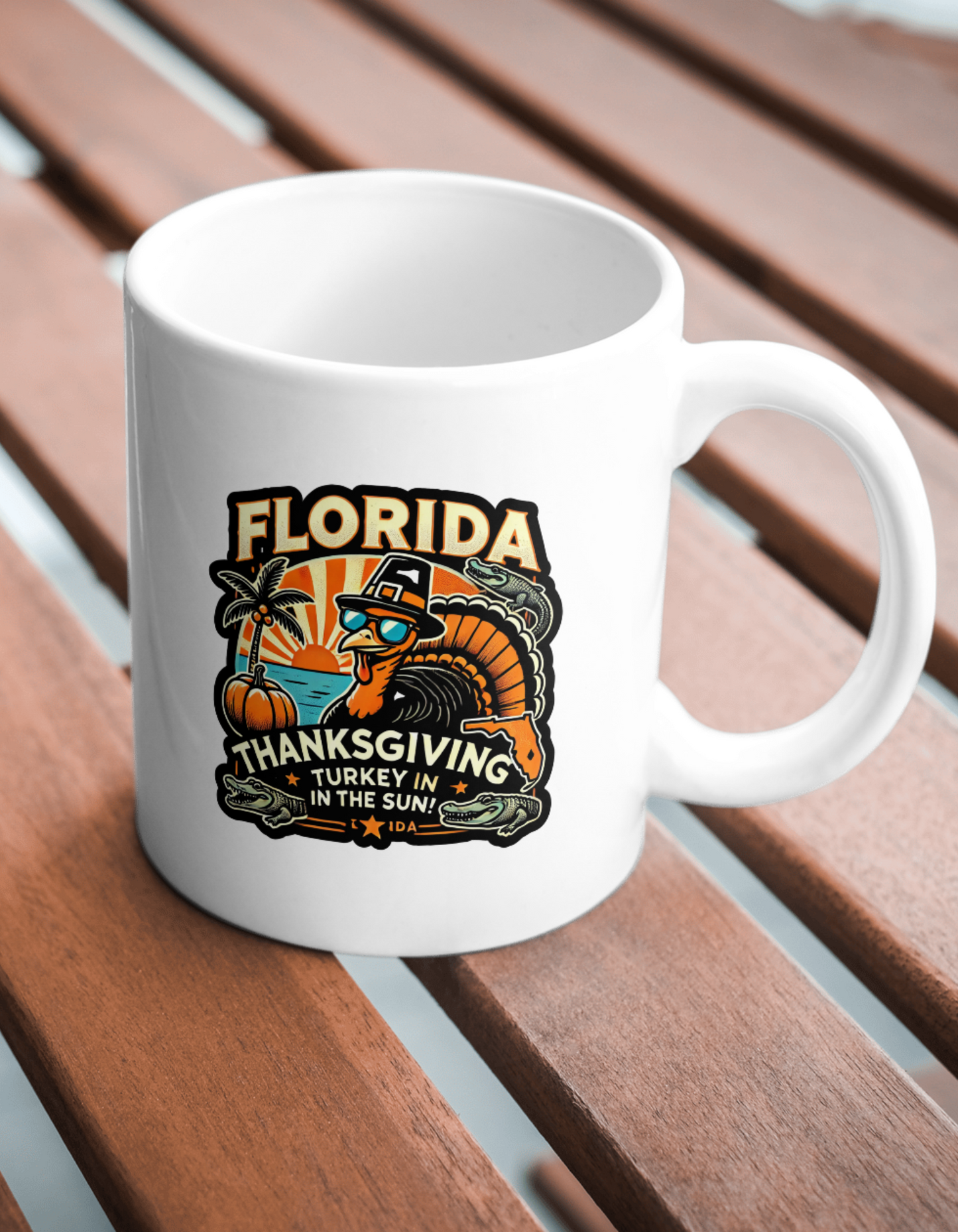 π Florida Thanksgiving - Turkey in the Sun! π΄ Digital Design