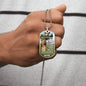 Lion's Pride: To My Son Personalized Dog Tag