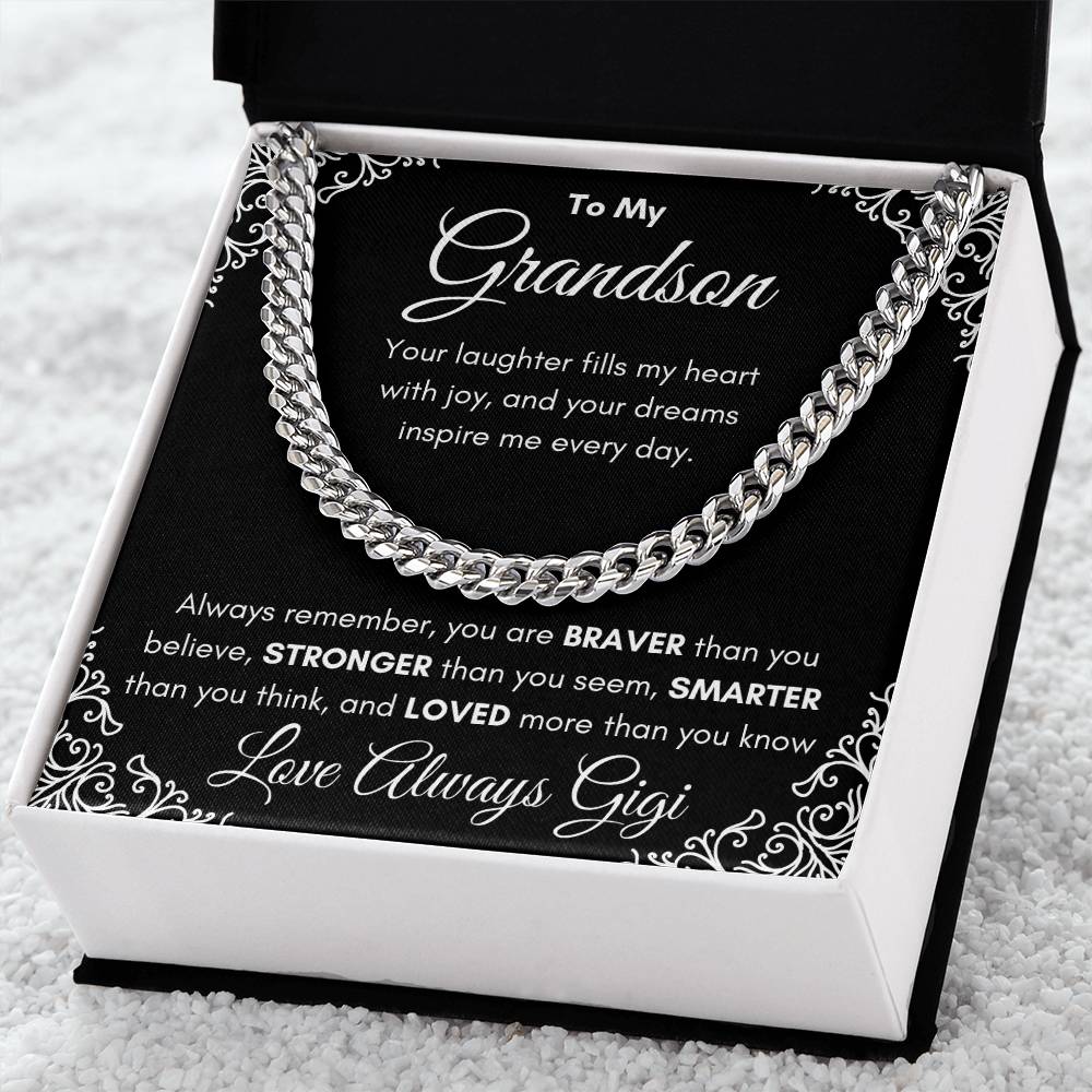 Grandson - Personalize Closing