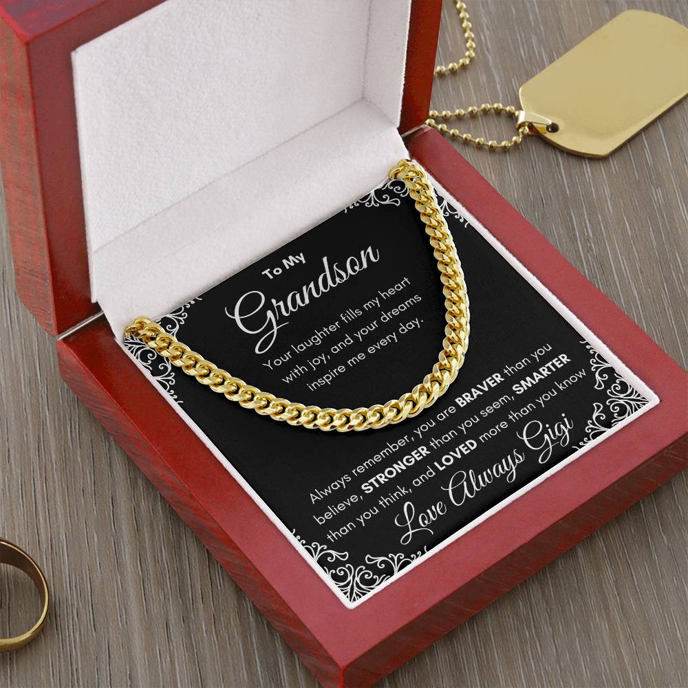 Grandson - Personalize Closing