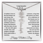 Beautiful Mom (Mother's Day) - Flower Necklace