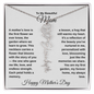 Beautiful Mom (Mother's Day) - Flower Necklace