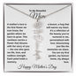 Beautiful Mom (Mother's Day) - Flower Necklace