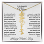 Beautiful Mom (Mother's Day) - Flower Necklace