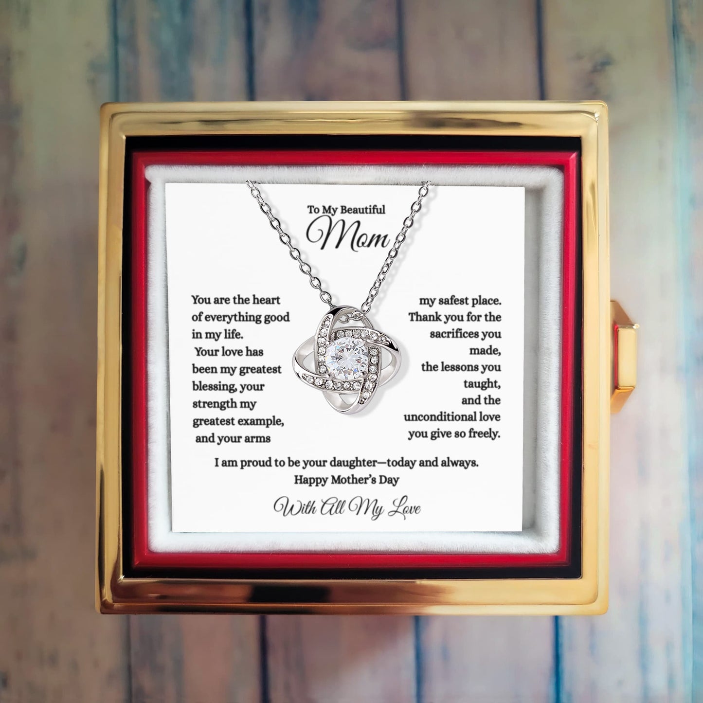 Beautiful Mom (Mother's Day)- Rose Gift
