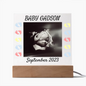 Baby Picture Plaque