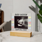 Baby Picture Plaque