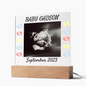 Baby Picture Plaque