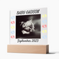 Baby Picture Plaque