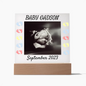 Baby Picture Plaque
