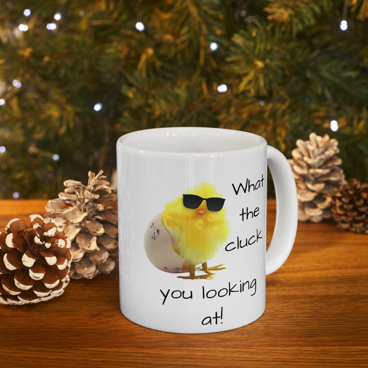 Cluck! Ceramic Mug 11oz