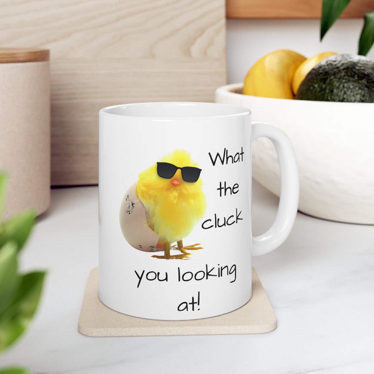Cluck! Ceramic Mug 11oz