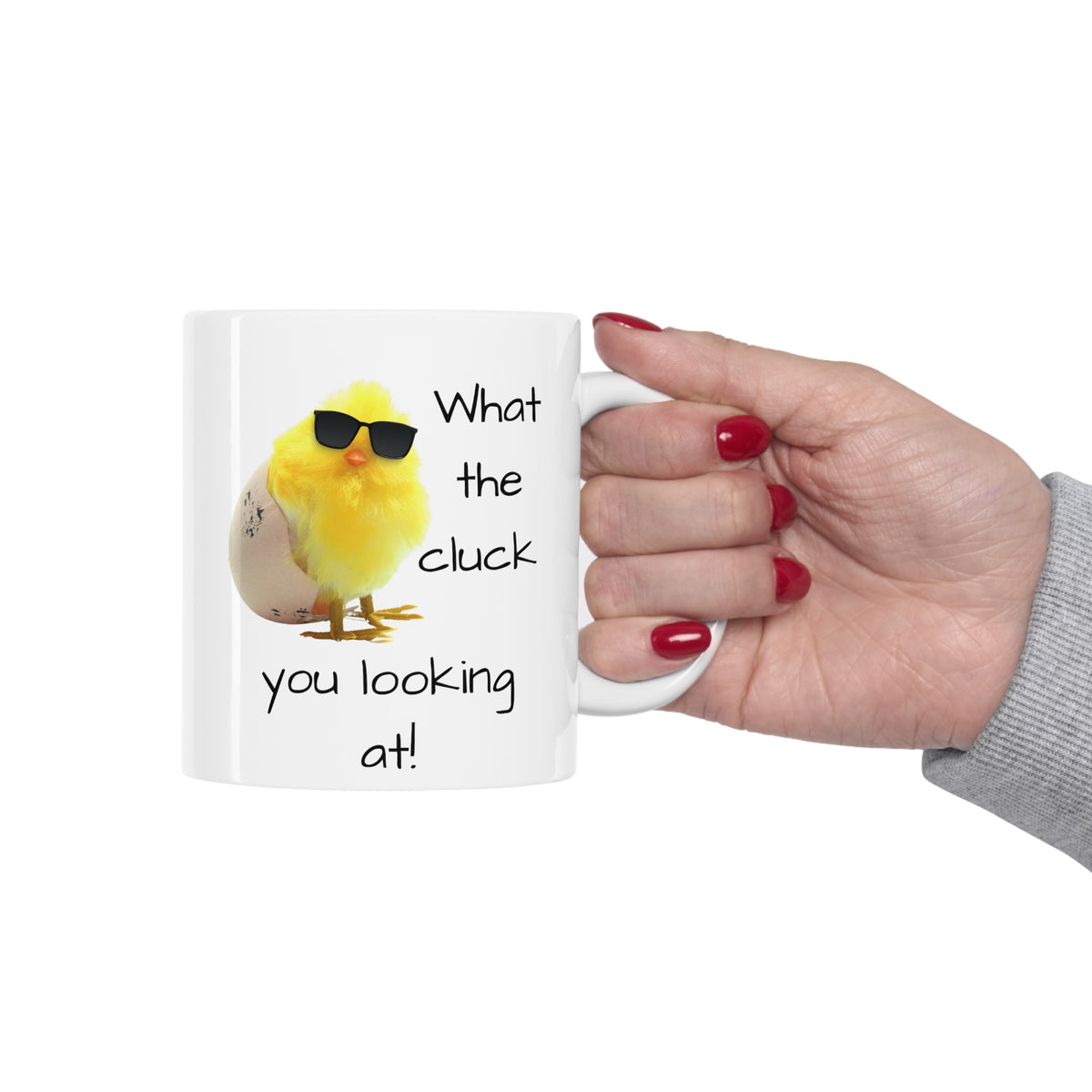 Cluck! Ceramic Mug 11oz