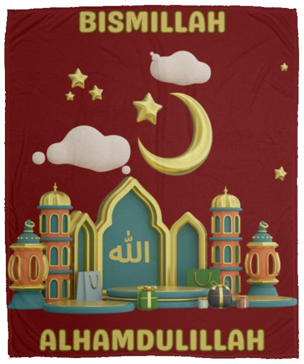 Islamic Plush Blanket