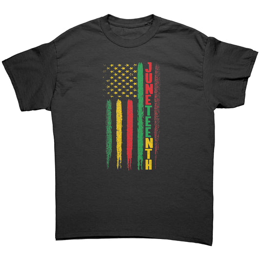 Juneteenth "Flag" T-Shirt Black