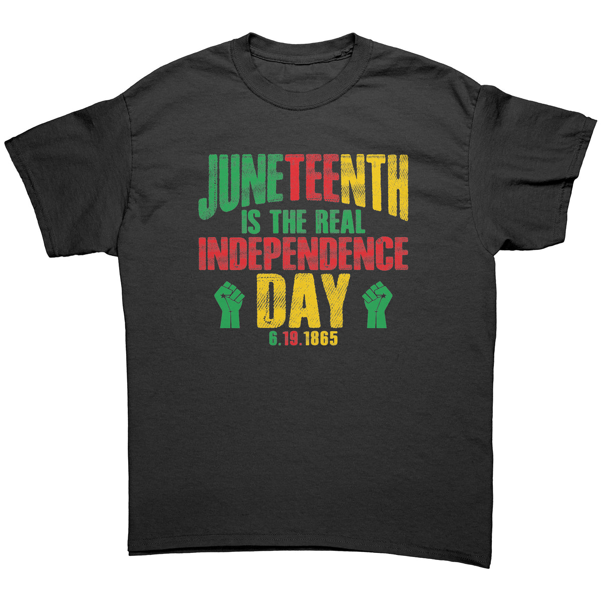 Juneteenth "Real Independence Day" T-Shirt