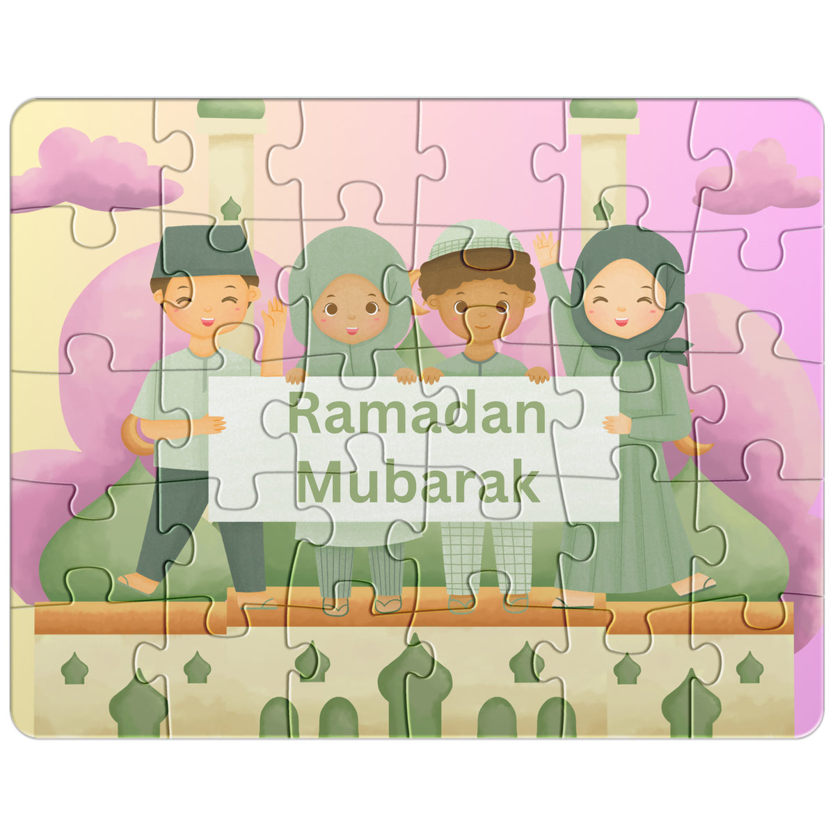 Ramadan Mubarak Kids Puzzle