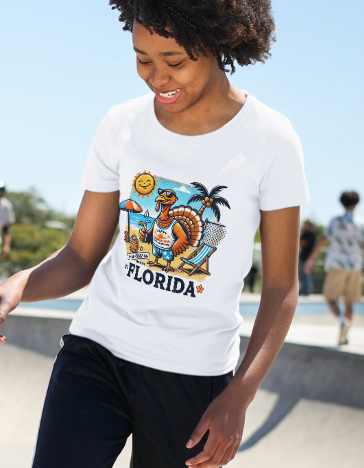 🌴 Thanksgiving in Florida - Digital Download Design 🌞