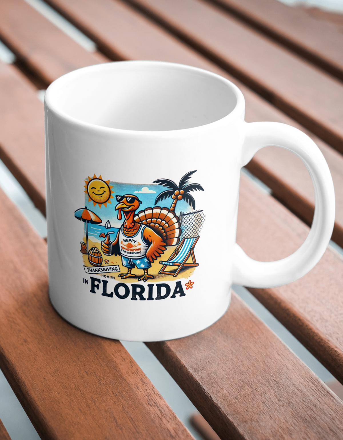 🌴 Thanksgiving in Florida - Digital Download Design 🌞