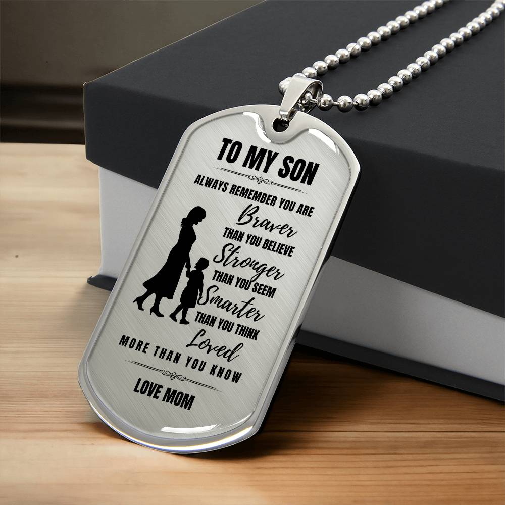 To My Son - Love Mom DT