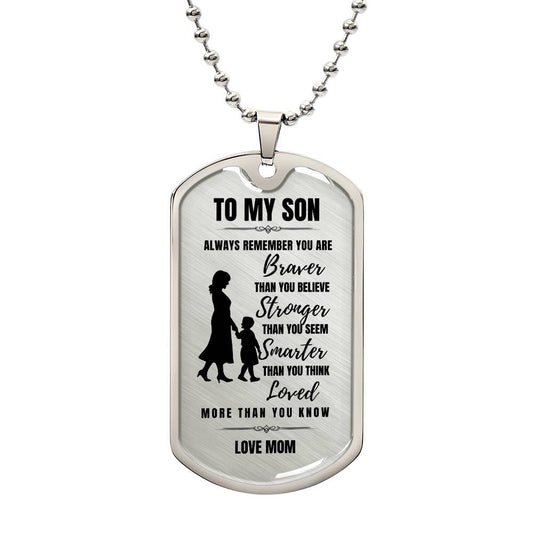 To My Son - Love Mom DT