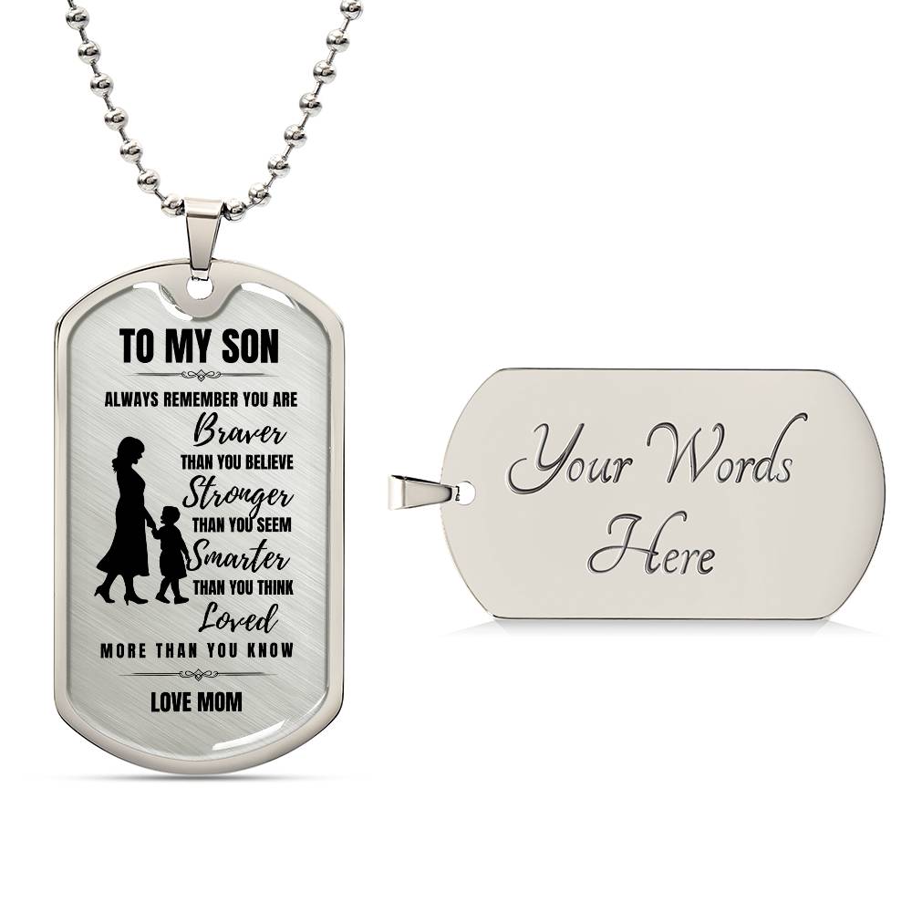 To My Son - Love Mom DT