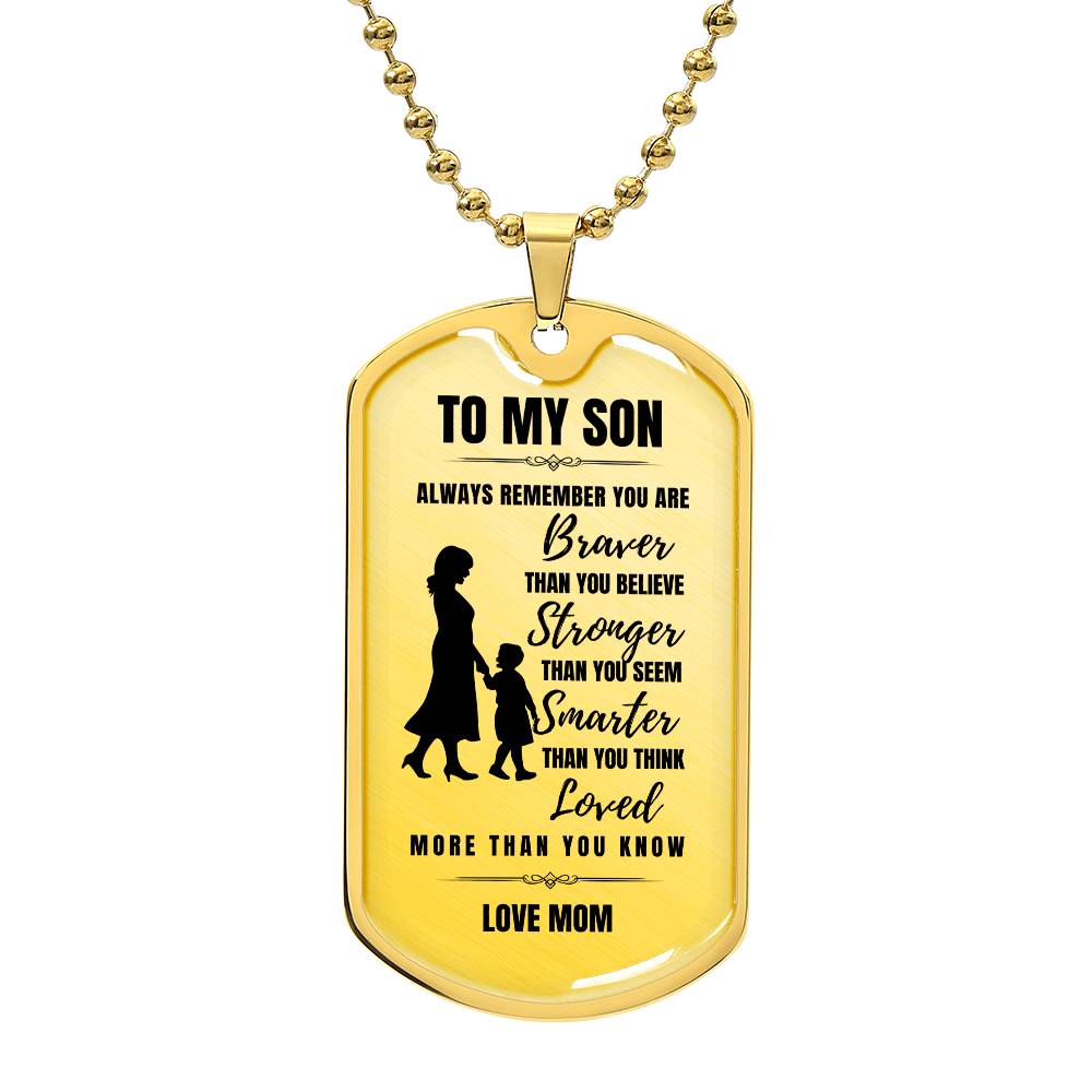 To My Son - Love Mom DT