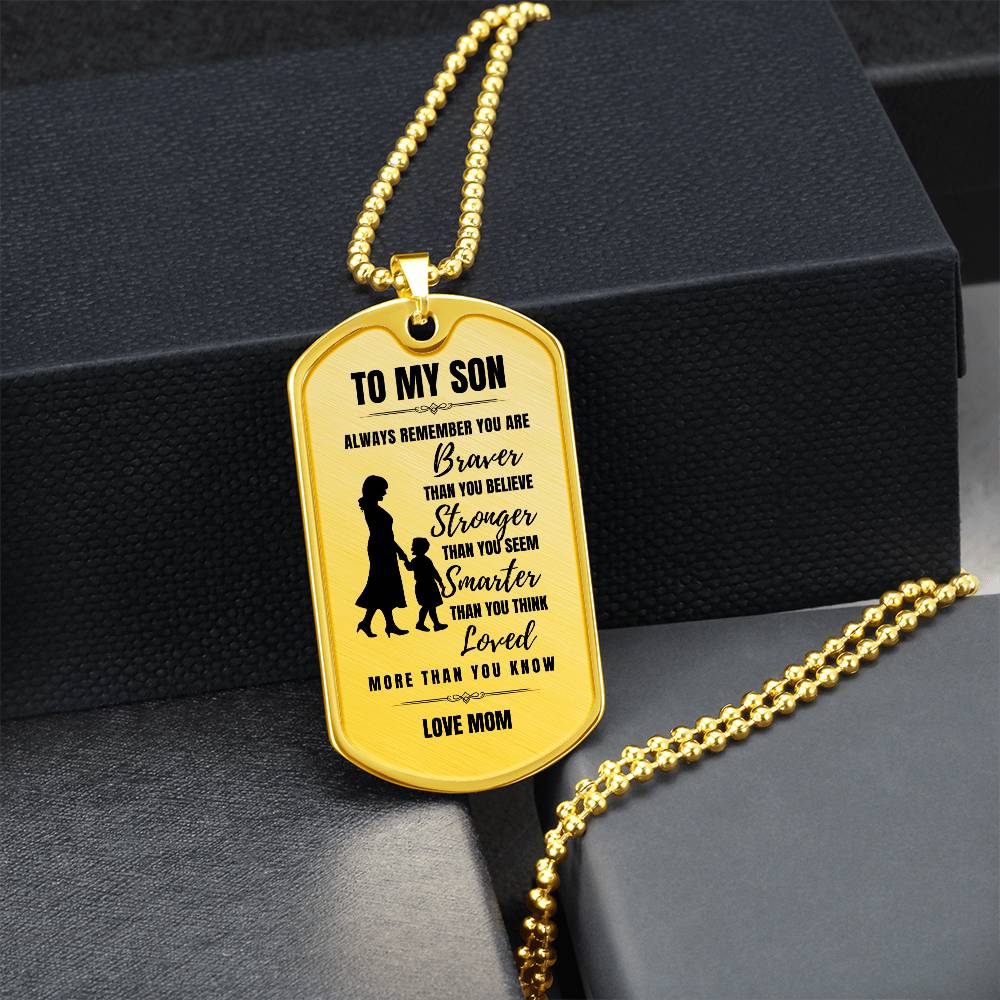 To My Son - Love Mom DT