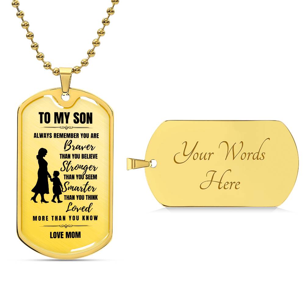 To My Son - Love Mom DT