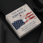 God Bless America Eternal Hope Necklace