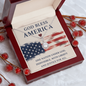 God Bless America Eternal Hope Necklace