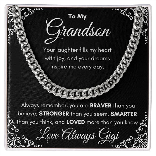 Grandson - Personalize Closing