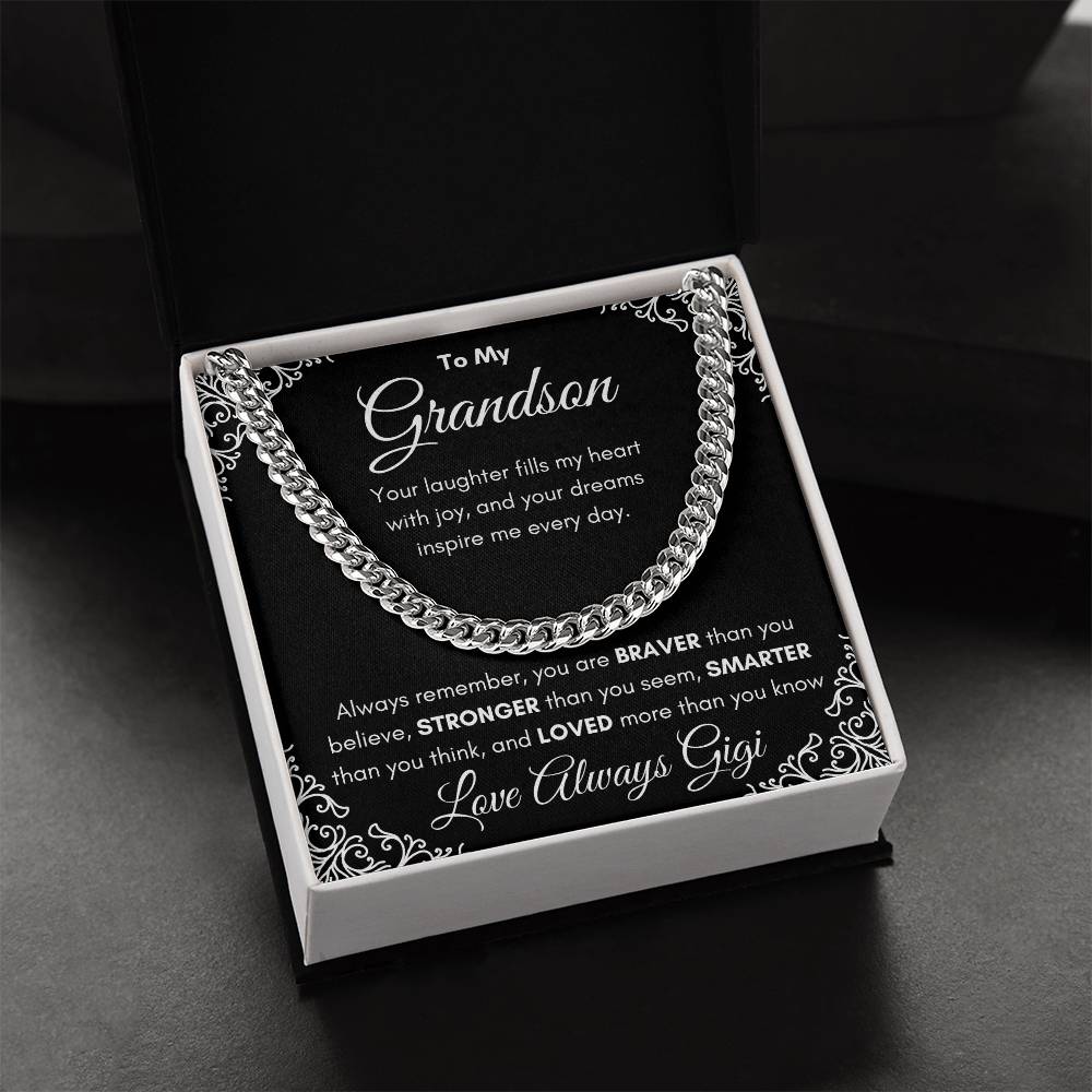 Grandson - Personalize Closing