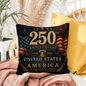 United States of America 250th Anniversary Commemorative Throw Pillow