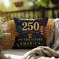 United States of America 250th Anniversary Commemorative Throw Pillow