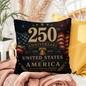 United States of America 250th Anniversary Commemorative Throw Pillow