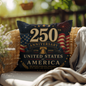 United States of America 250th Anniversary Commemorative Throw Pillow