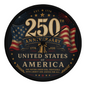 United States of America 250th Anniversary Commemorative Wall Clock