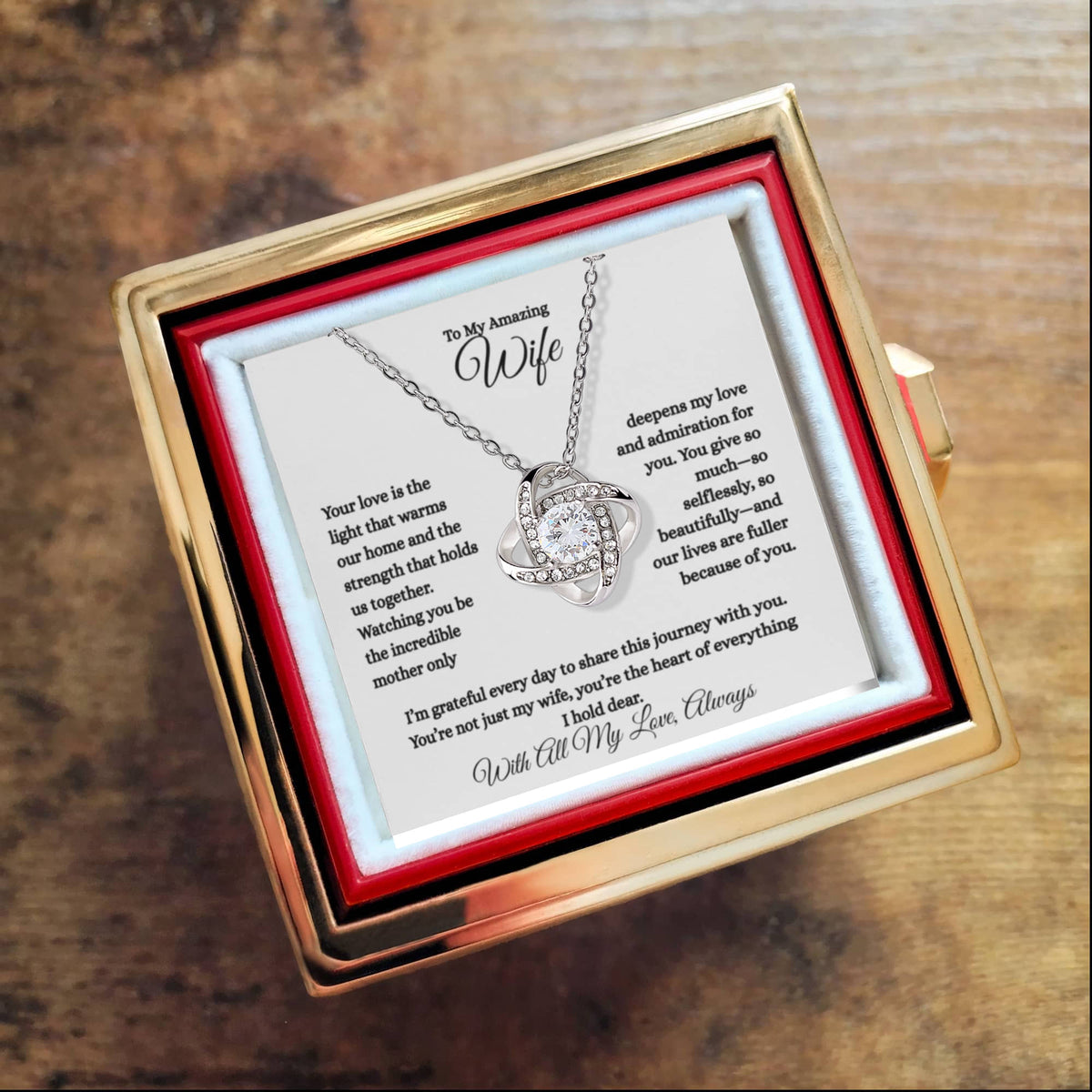 Amazing Wife - Rose Box