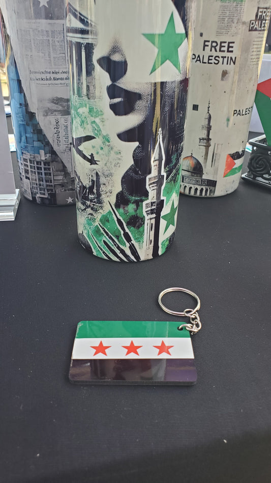 Customized Flag Keychain